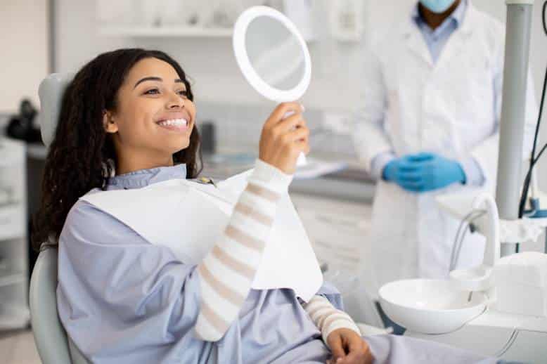Traitement blanchiment chez un dentiste